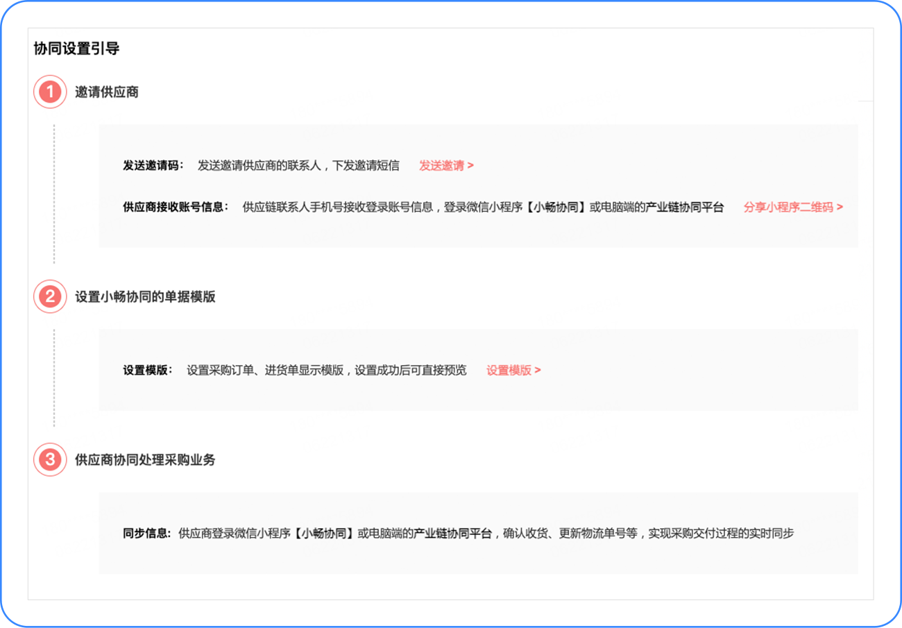 供應商(shāng)協同使用(yòng)流程